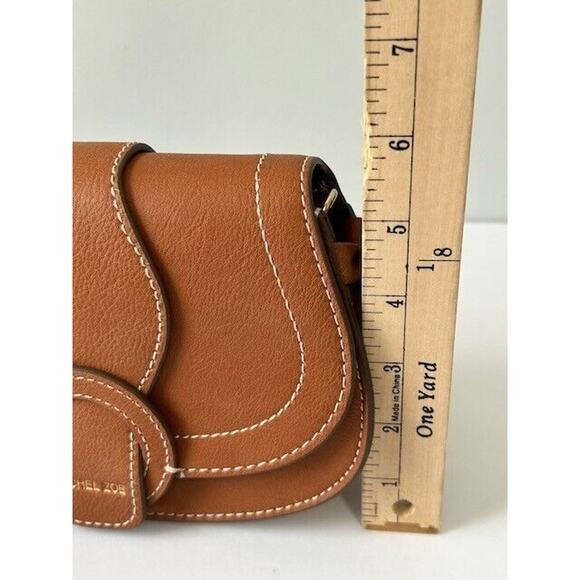 Rachel Zoe Edessi-200 Saddle Crossbody & Belt Bag Vegan Leather Brown NEW - Picture 5 of 5